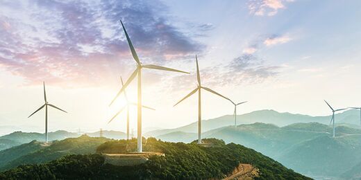 Renewables - wind farm