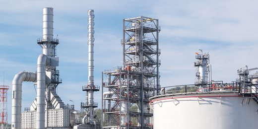 Industrial system - industrial park, power plant